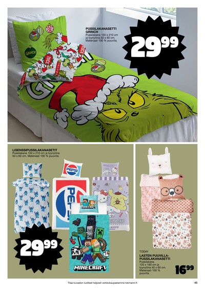 Tokmanni tarjouslehti viikolta 1 sivu 45