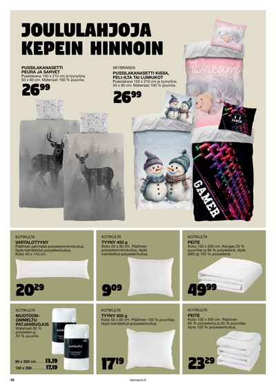 Tokmanni tarjouslehti viikolta 1 sivu 46