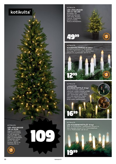 Tokmanni tarjouslehti viikolta 1 sivu 50