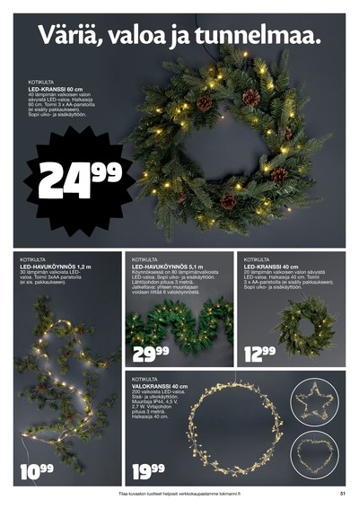 Tokmanni tarjouslehti viikolta 1 sivu 51
