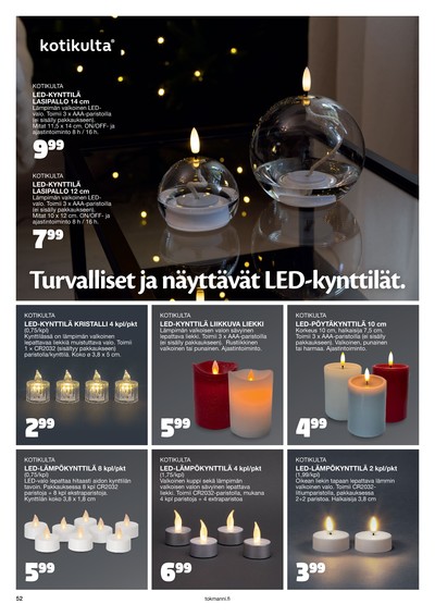 Tokmanni tarjouslehti viikolta 1 sivu 52