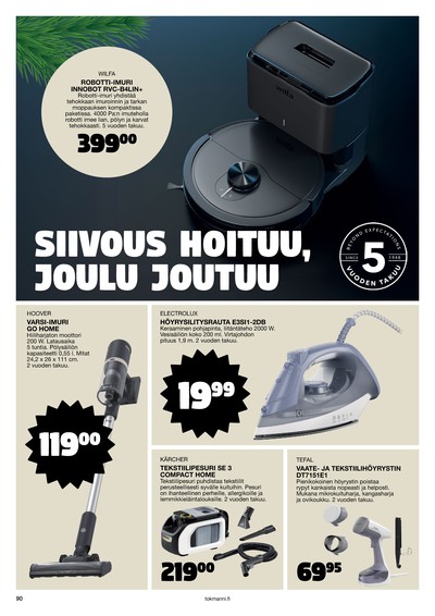 Tokmanni tarjouslehti viikolta 1 sivu 90