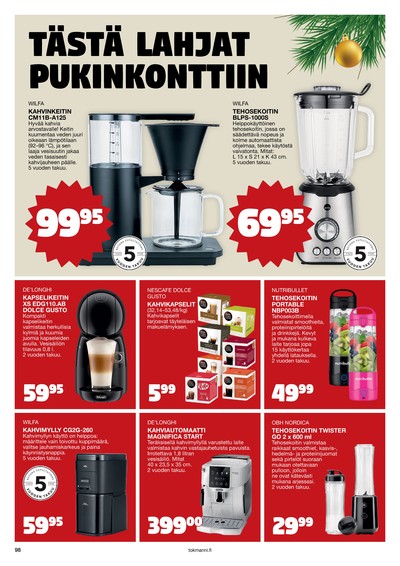 Tokmanni tarjouslehti viikolta 1 sivu 98