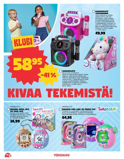 Tokmanni tarjouslehti viikolta 1 sivu 24