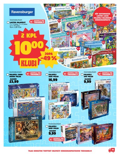 Tokmanni tarjouslehti viikolta 1 sivu 43