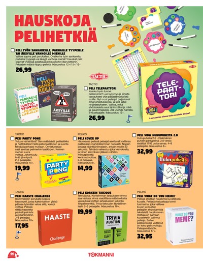 Tokmanni tarjouslehti viikolta 1 sivu 46