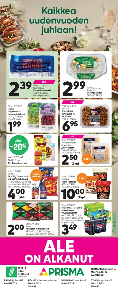 Prisma region tarjouslehti viikolta 1 sivu 1