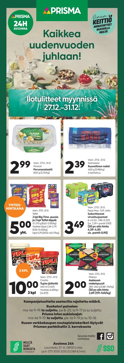 Prisma region tarjouslehti viikolta 1 sivu 1