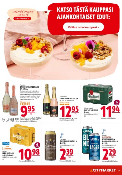K-Citymarket tarjouslehti viikolta 1 sivu 9