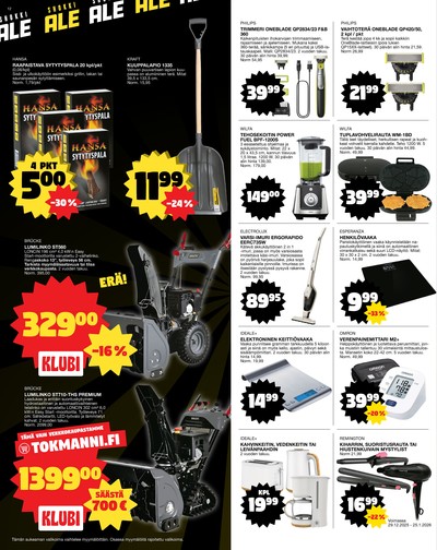 Tokmanni tarjouslehti viikolta 1 sivu 12