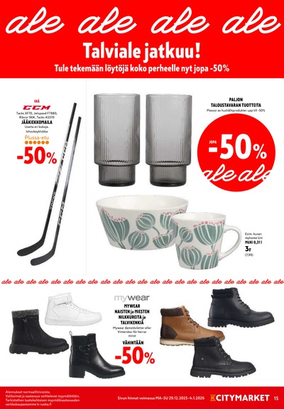 K-Citymarket tarjouslehti viikolta 1 sivu 15