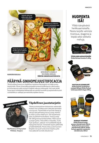 K-Ruoka tarjouslehti viikolta 42 sivu 13