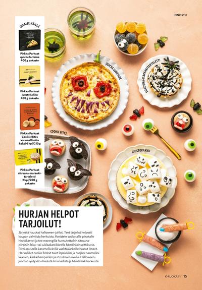 K-Ruoka tarjouslehti viikolta 42 sivu 15