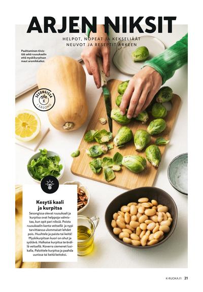 K-Ruoka tarjouslehti viikolta 42 sivu 21