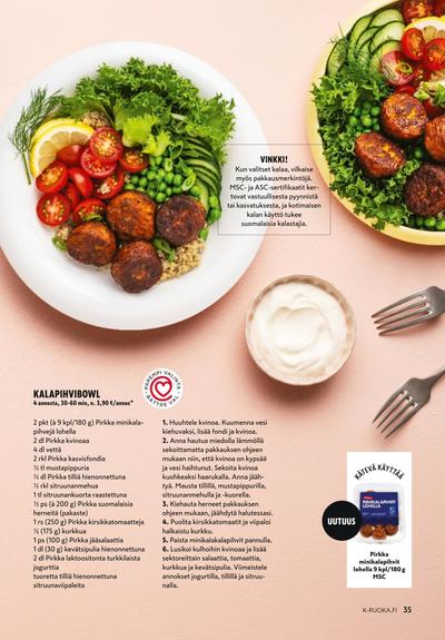 K-Ruoka tarjouslehti viikolta 42 sivu 35