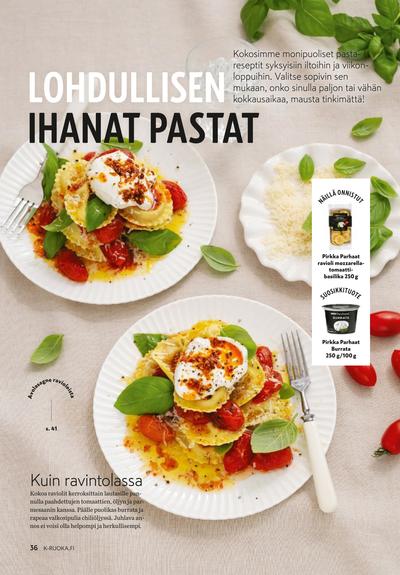 K-Ruoka tarjouslehti viikolta 42 sivu 36
