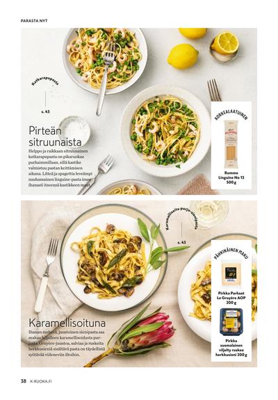 K-Ruoka tarjouslehti viikolta 42 sivu 38