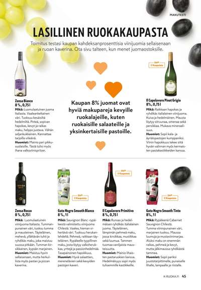 K-Ruoka tarjouslehti viikolta 42 sivu 45