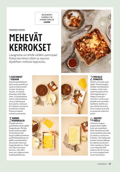 K-Ruoka tarjouslehti viikolta 42 sivu 47