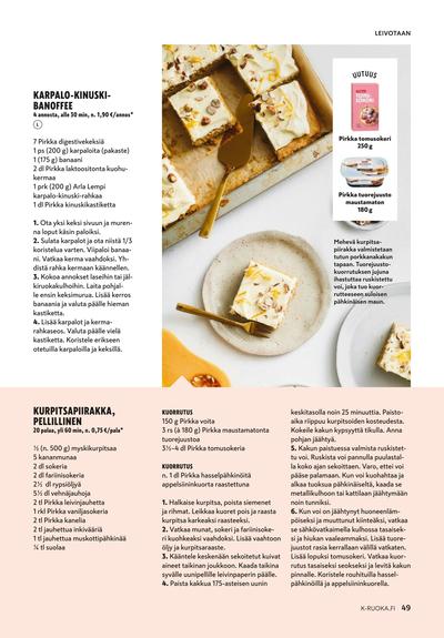 K-Ruoka tarjouslehti viikolta 42 sivu 49