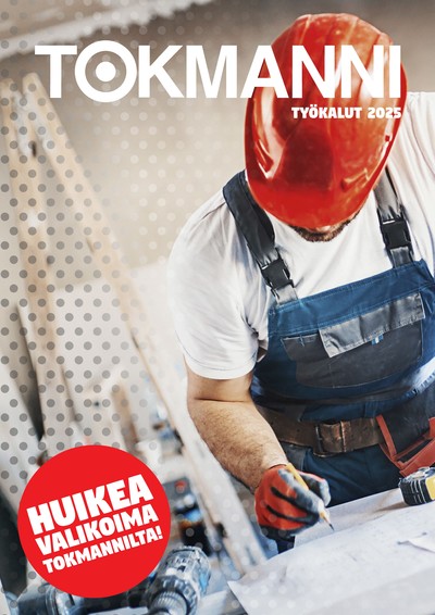 Tokmanni tarjouslehti. Voimassa: 17/10/25 - 31/12/25