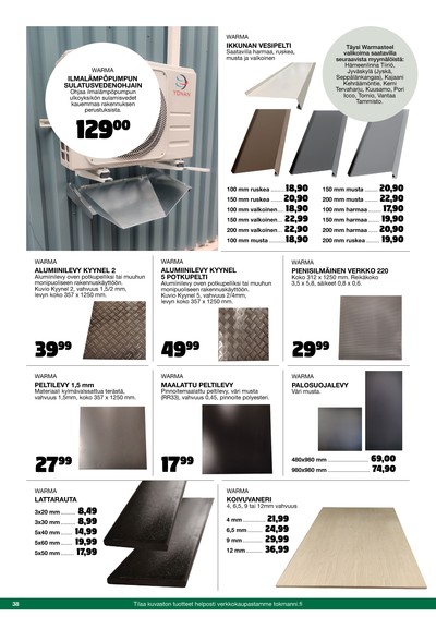 Tokmanni tarjouslehti viikolta 42 sivu 38