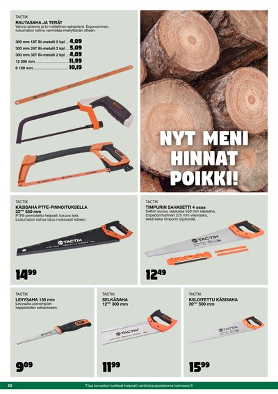 Tokmanni tarjouslehti viikolta 42 sivu 52