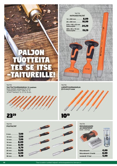 Tokmanni tarjouslehti viikolta 42 sivu 54