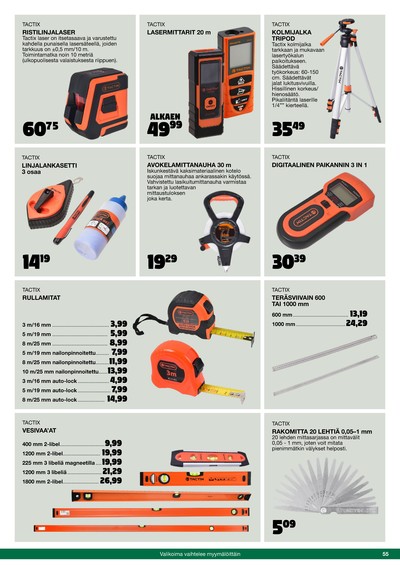 Tokmanni tarjouslehti viikolta 42 sivu 55