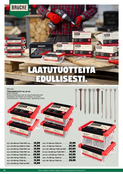 Tokmanni tarjouslehti viikolta 42 sivu 58