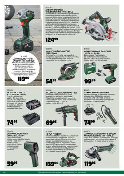 Tokmanni tarjouslehti viikolta 42 sivu 64