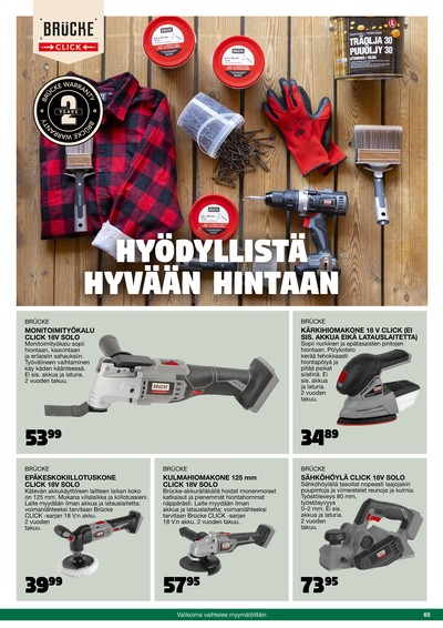 Tokmanni tarjouslehti viikolta 42 sivu 65