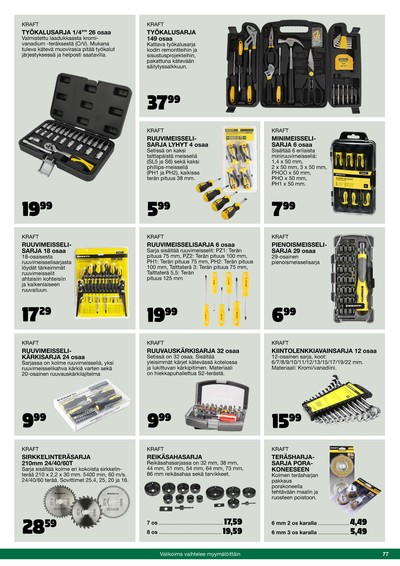 Tokmanni tarjouslehti viikolta 42 sivu 77