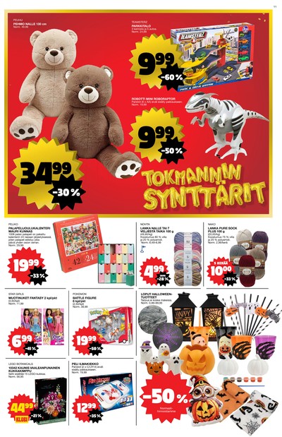 Tokmanni tarjouslehti viikolta 44 sivu 11