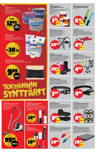Tokmanni tarjouslehti viikolta 44 sivu 17