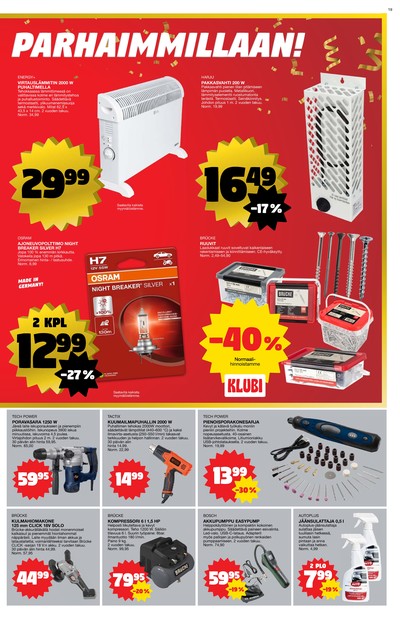 Tokmanni tarjouslehti viikolta 44 sivu 19