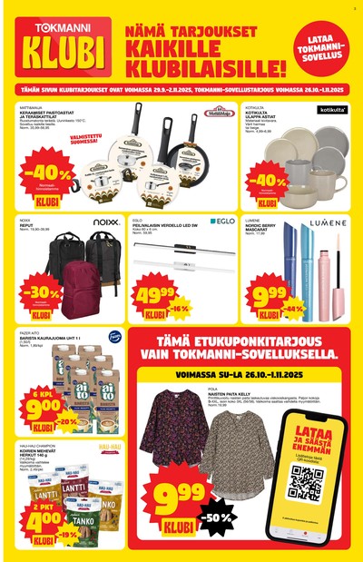 Tokmanni tarjouslehti viikolta 44 sivu 3
