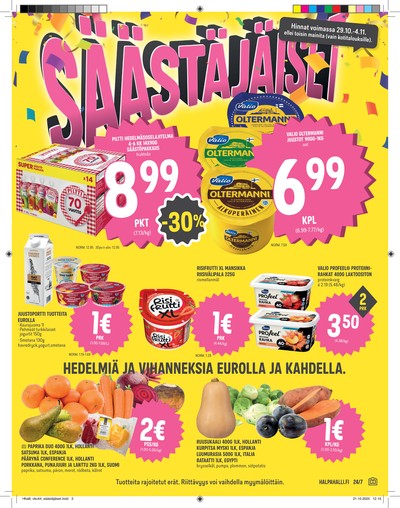 Halpa Halli tarjouslehti viikolta 44 sivu 3