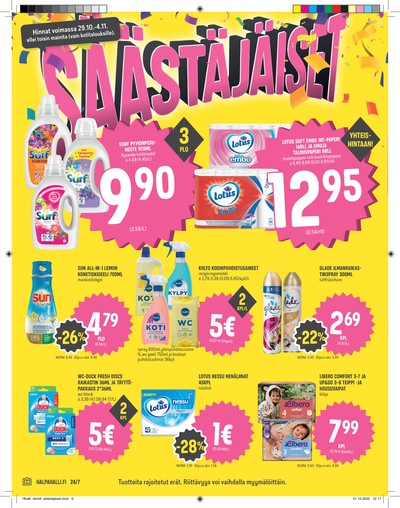 Halpa Halli tarjouslehti viikolta 44 sivu 6