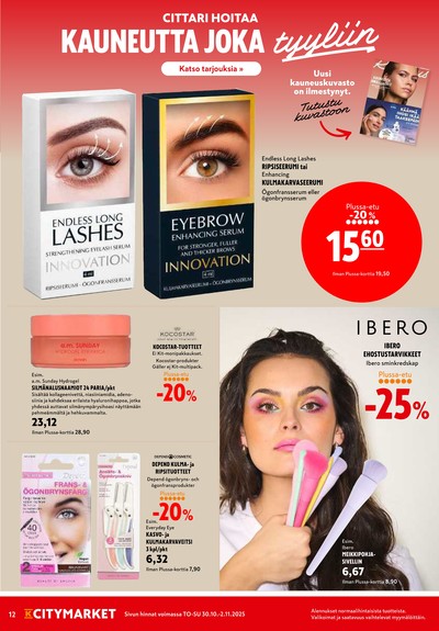 K-Citymarket tarjouslehti viikolta 44 sivu 12