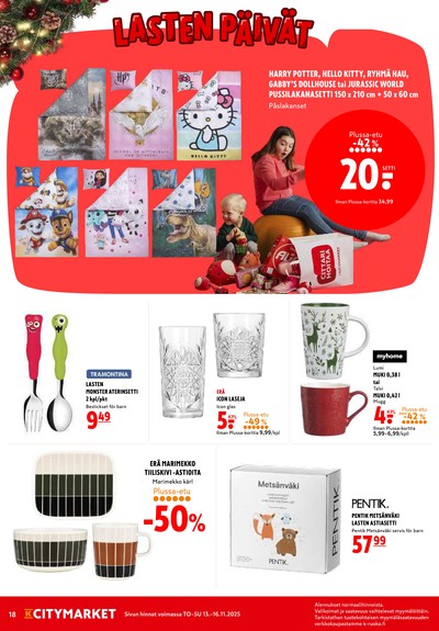 K-Citymarket tarjouslehti viikolta 44 sivu 18