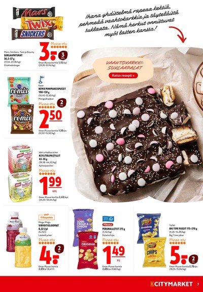 K-Citymarket tarjouslehti viikolta 44 sivu 7