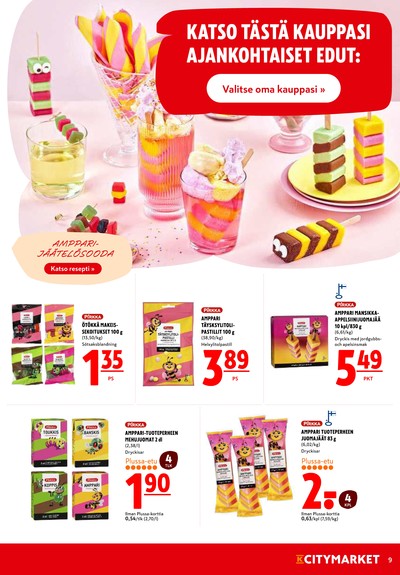 K-Citymarket tarjouslehti viikolta 44 sivu 9