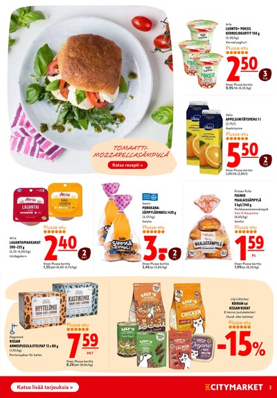 K-Citymarket tarjouslehti viikolta 45 sivu 3
