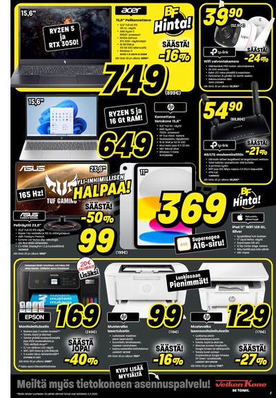 Veikon Kone tarjouslehti viikolta 45 sivu 3