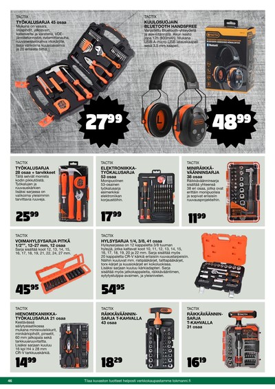 Tokmanni tarjouslehti viikolta 46 sivu 46