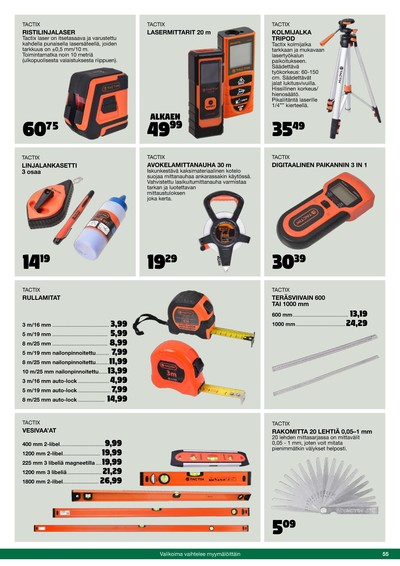 Tokmanni tarjouslehti viikolta 46 sivu 55