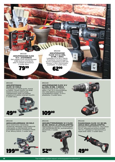 Tokmanni tarjouslehti viikolta 46 sivu 66