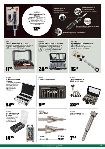 Tokmanni tarjouslehti viikolta 46 sivu 69