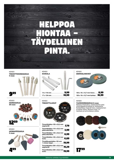 Tokmanni tarjouslehti viikolta 46 sivu 73